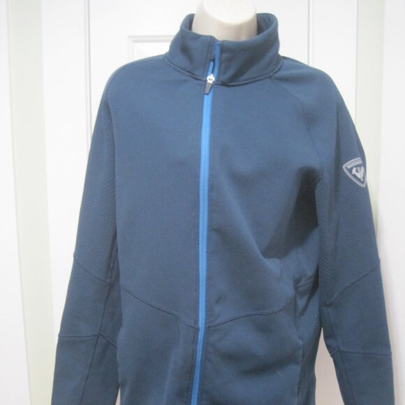 Rossignol Other - Rossignol Mens Soft Moss Classique Clim Jacket Large Navy Blue Snow Ski Thermal